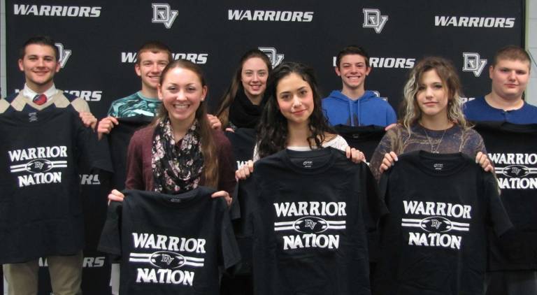 STUDENTS OF THE MONTH AT DV HIGH SCHOOL STUDENTS OF THE MONTH AT DV HIGH SCHOOL