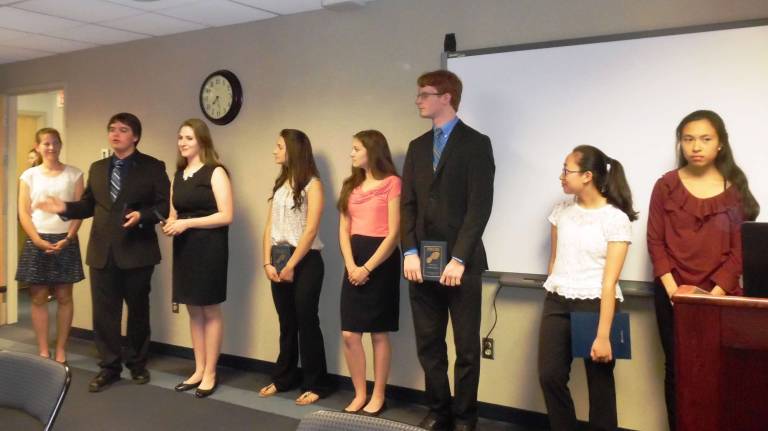 DV students excel in variety of fields Future Business Leaders of America team members (Photo by Anya Tikka)