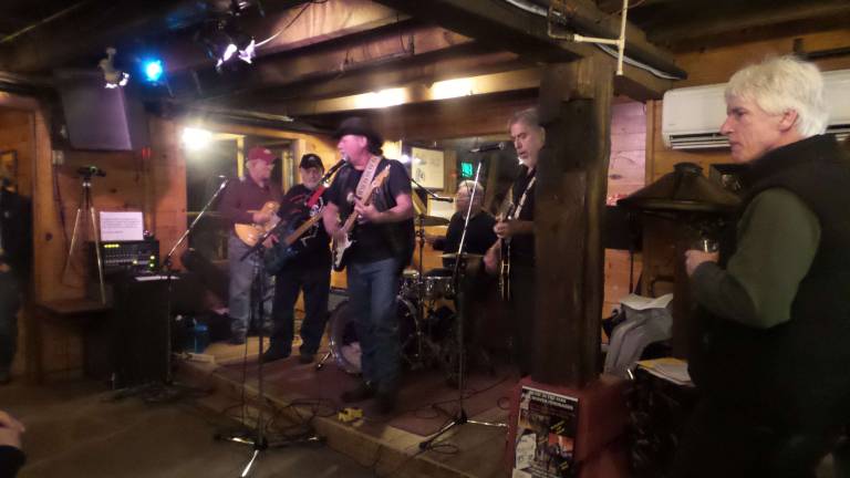 Bringing down the house The Broke Down and Rebuilt Band (Photo by Frances Ruth Harris)