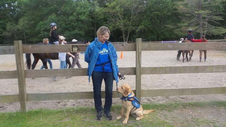 Benni hits the mark with the equine set Chrisanne Cubby and Benni at GAIT