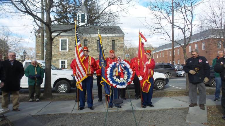 American Legion veterans at Kiehl Park.