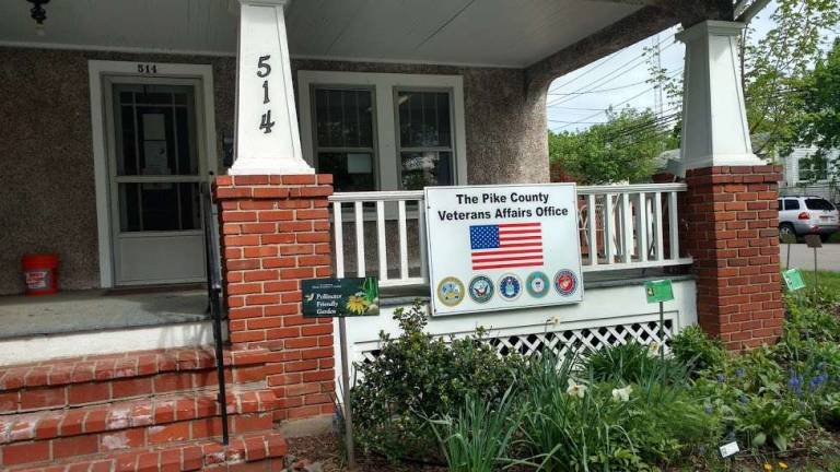 The Pike County Veterans Affairs Office is located at 514 Broad St. in Milford (Photo by Anya Tikka)