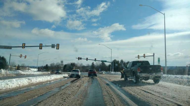Pike's roads stayed a mess for days after Stella Route 6 still a mess days after the storm (Photo by Anya Tikka)