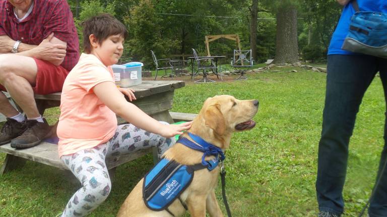 Sophie Lara and Benni (Photo by Frances Ruth Harris)