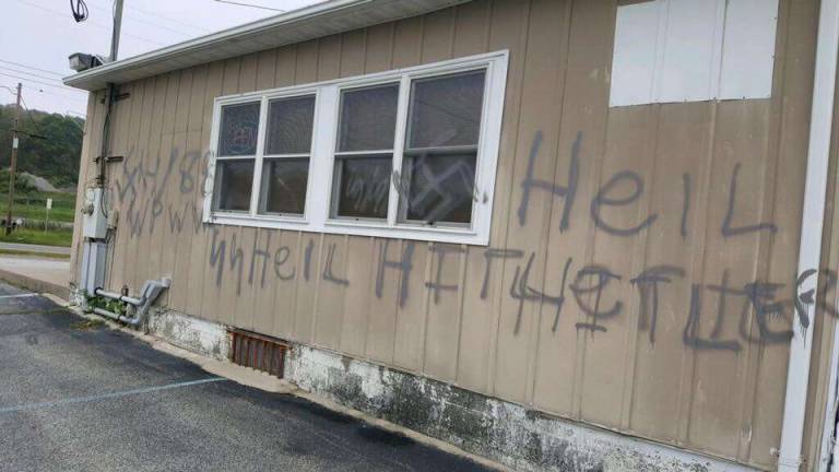 Anti-Semitic graffiti found at Airport Diner days before Rosh Hashanah Photo courtesy of GoFundMe An online campaign has raised almost $3,000 to help the owner of the Airport Diner clean up and repair the damage.
