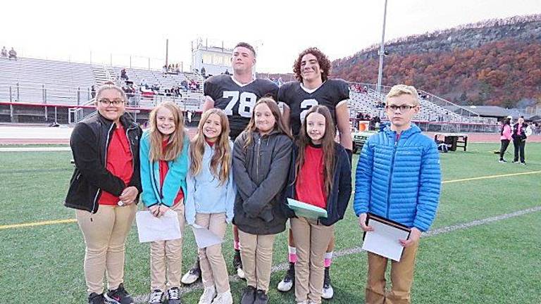 DVE-News/TV reporters were invited to the press box and had the opportunity to ask questions of Jake Graziano and Craig Brown.