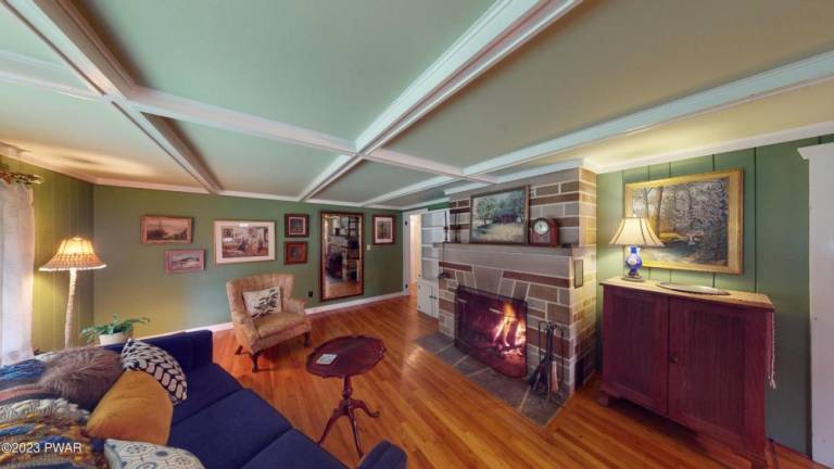 Walk to historic Milford from this home on seven acres Walk to historic Milford from this home on seven acres