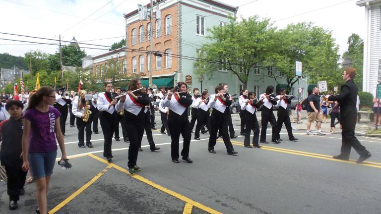 Milford honors those who sacrificed all The Delaware Valley Marching Band (Photo by Frances Ruth Harris)