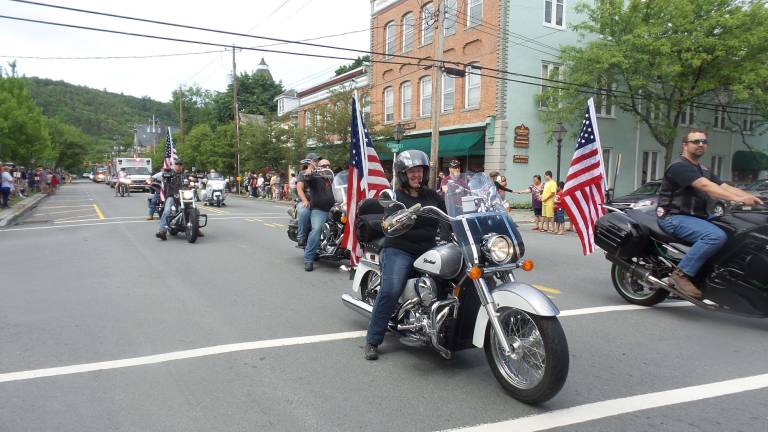 Milford honors those who sacrificed all American Bikers Aimed Toward Education (ABATE) (Photo by Frances Ruth Harris)