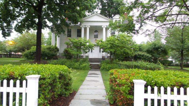 Expert in historic buildings to restore old library The Milford Community House (Photo by Frances Ruth Harris)