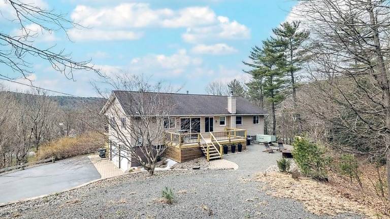 Unique, upscale and secluded home has scenic views Unique, upscale and secluded home has scenic views