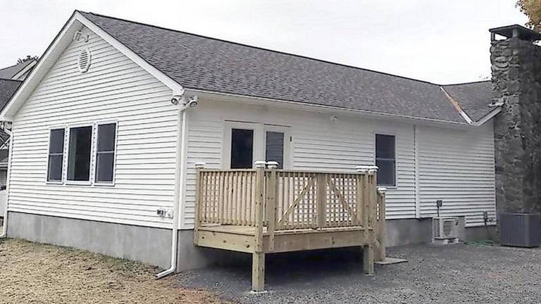 The food pantry at Holy Trinity Lutheran Church in Dingmans Ferry (Photo provided)