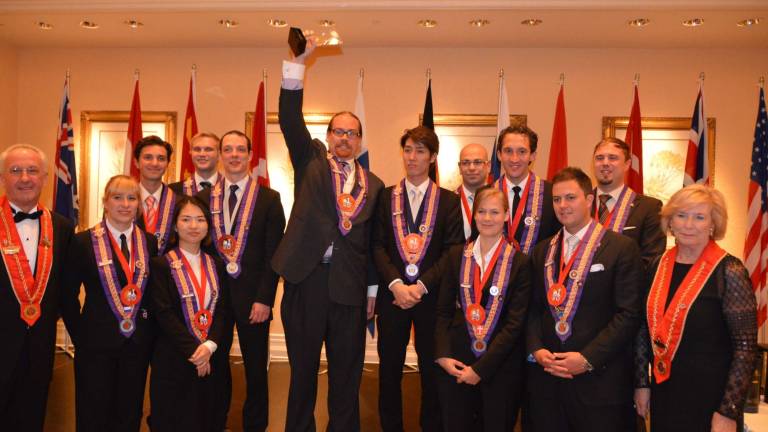 American Wins Gold at International Young Sommelier Competition American Wins Gold at International Young Sommelier Competition