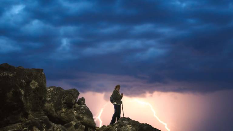 When thunder roars, go indoors When thunder roars, go indoors