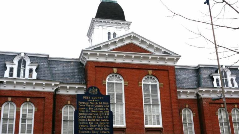 Pike County Courthouse, Milford (Photo by Pamela Chergotis)