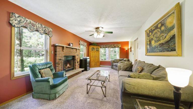 Lovingly maintained colonial offers privacy Lovingly maintained colonial offers privacy
