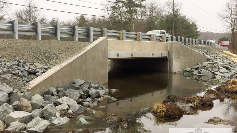 Construction complete for Log Tavern Road bridge Construction complete for Log Tavern Road bridge