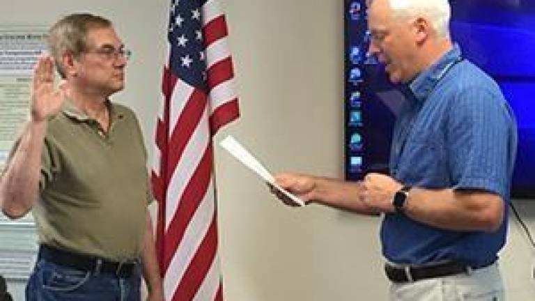 Jay Morrow joins the Conservation District Board Jay Morrow joins the Conservation District Board