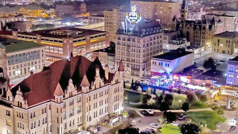 Scranton to hold its first-ever ice festival Downtown Scranton (Scranton Ice Festival Facebook page)
