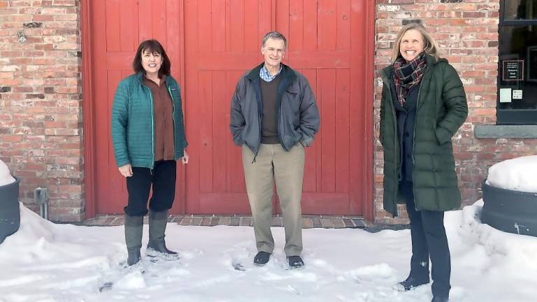 Pennell Whitney, Edward Cremo, and Katharine Brown (Photo provided)