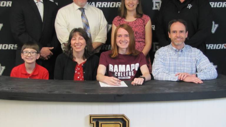 Runner Jared Krick signs with Ramapo College Runner Jared Krick signs with Ramapo College