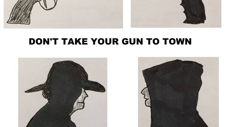 'Old' rapper just released CDs, 'Don't Take Your Gun to Town' 'Old' rapper just released CDs, 'Don't Take Your Gun to Town'