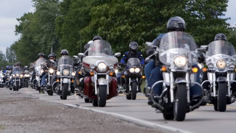 Motorcycles need room for safety Motorcycles need room for safety