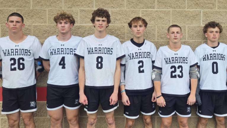 The Delaware Valley High School boys lacrosse team.