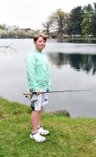 Pheonix Caravello ready to fish. Provided photo.