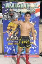 Daniel Roque beat the odds to win his championship belt (Photo provided)