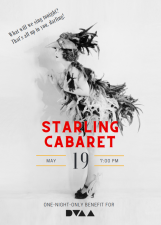 Stage. Improvised ‘Starling Cabaret’ to benefit DV Arts Alliance