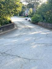 The Constitution Avenue bridge in Milford Township.