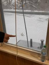 Eastern Pike Regional Police Department investigate Islamic Center shooting.