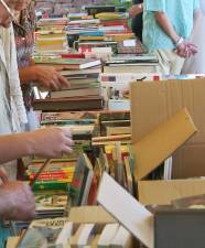 Five bucks for any size bag of books at library book sale