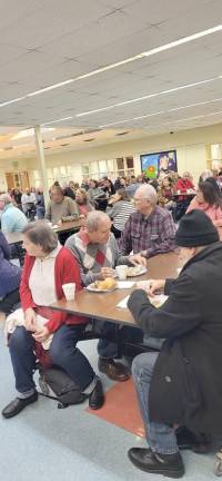 Grandparents treated to special music performance by Dingman Delaware Middle School