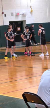 The boys JV team beat Minisink Valley 56-31.