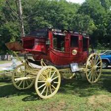 The Columns Museum will provide rides aboard the historic 1850s coach, the Hiawatha.