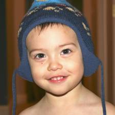 Caleb, six days before his diagnosis in 2007.