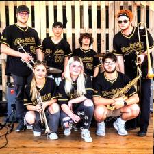 The A440s, a seven-piece brass/rock hybrid group, cover top hits from the last few decades at Back Road Brewing. Sunday Aug. 9.