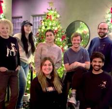 Back row: Sandy Stalter, Shannon Felletter, Noelle Vallario, Joseph Ambrosia and Alexander Miller. Front row: Christina Devine and David Torres