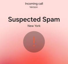 While your phone may warn you of some scam risks, not all calls get this warning message.