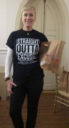 Volunteer Linda Moran, who also works with the VIP (Victims Intervention program) to keep women in Wayne and Pike Counties safe from abuse.