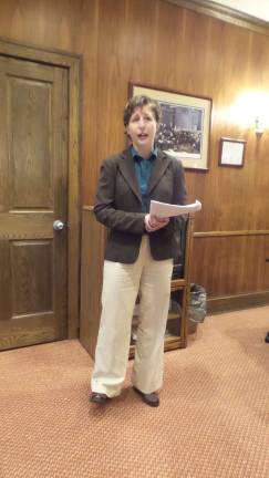 Heather Smeltz of the Natural Resources Conservation Service (Photo by Frances Ruth Harris)