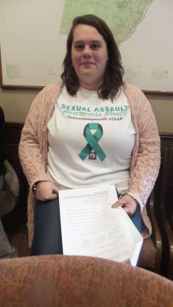 Morgan Keller, outreach advocate for Safe Haven of Pike County (Photo by Frances Ruth Harris)