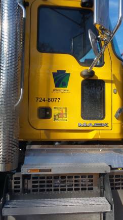 A PennDOT truck (File photo by Frances Ruth Harris)