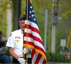 Group fundraising event for county veterans