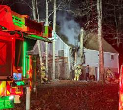 Delaware Ambulance Corps helps at two structure fires in one night