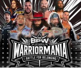 After a nearly 20-year absence, professional wrestling returns to Milford, as Battlefield Pro Wrestling presents Warriormania: Battle for Belonging on Saturday, Oct. 24 at Delaware Valley High School.