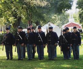 The weekend kicks off at 10 a.m. Saturday with a drill and dress parade on the grounds of Museum Village. Photos provided by Museum Village.