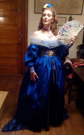 Patricia Durante as Laura Keene, star of the play "Our American Cousin," performed the evening President Lincoln was shot. (Photo provided)